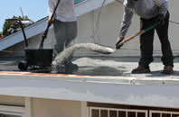 Sticker flat roofing repair